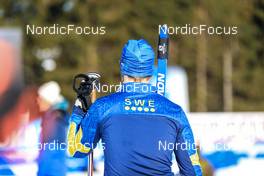 08.02.2023, Oberhof, Germany (GER): Sebastian Samuelsson (SWE) - IBU World Championships Biathlon, mixed relay, Oberhof (GER). www.nordicfocus.com. © Manzoni/NordicFocus. Every downloaded picture is fee-liable.