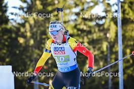 08.02.2023, Oberhof, Germany (GER): Maya Cloetens (BEL) - IBU World Championships Biathlon, mixed relay, Oberhof (GER). www.nordicfocus.com. © Reichert/NordicFocus. Every downloaded picture is fee-liable.