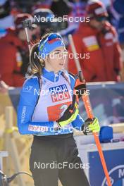 08.02.2023, Oberhof, Germany (GER): Lisa Vittozzi (ITA) - IBU World Championships Biathlon, mixed relay, Oberhof (GER). www.nordicfocus.com. © Reichert/NordicFocus. Every downloaded picture is fee-liable.