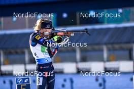08.02.2023, Oberhof, Germany (GER): Marte Olsbu Roeiseland (NOR) - IBU World Championships Biathlon, mixed relay, Oberhof (GER). www.nordicfocus.com. © Manzoni/NordicFocus. Every downloaded picture is fee-liable.