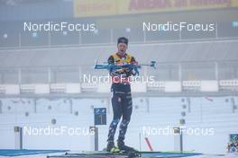 12.02.2023, Oberhof, Germany (GER): Johannes Thingnes Boe (NOR) - IBU World Championships Biathlon, pursuit men, Oberhof (GER). www.nordicfocus.com. © Manzoni/NordicFocus. Every downloaded picture is fee-liable.