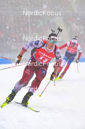 12.02.2023, Oberhof, Germany (GER): David Komatz (AUT) - IBU World Championships Biathlon, pursuit men, Oberhof (GER). www.nordicfocus.com. © Reichert/NordicFocus. Every downloaded picture is fee-liable.
