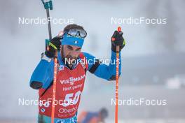 12.02.2023, Oberhof, Germany (GER): Patrick Braunhofer (ITA) - IBU World Championships Biathlon, pursuit men, Oberhof (GER). www.nordicfocus.com. © Manzoni/NordicFocus. Every downloaded picture is fee-liable.