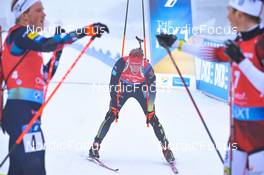 12.02.2023, Oberhof, Germany (GER): Roman Rees (GER) - IBU World Championships Biathlon, pursuit men, Oberhof (GER). www.nordicfocus.com. © Reichert/NordicFocus. Every downloaded picture is fee-liable.