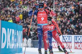 12.02.2023, Oberhof, Germany (GER): Quentin Fillon Maillet (FRA) - IBU World Championships Biathlon, pursuit men, Oberhof (GER). www.nordicfocus.com. © Manzoni/NordicFocus. Every downloaded picture is fee-liable.