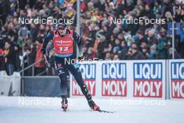 12.02.2023, Oberhof, Germany (GER): Justus Strelow (GER) - IBU World Championships Biathlon, pursuit men, Oberhof (GER). www.nordicfocus.com. © Manzoni/NordicFocus. Every downloaded picture is fee-liable.