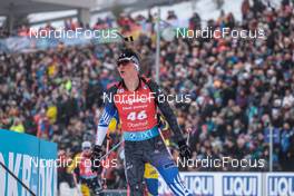 12.02.2023, Oberhof, Germany (GER): Campbell Wright (NZL) - IBU World Championships Biathlon, pursuit men, Oberhof (GER). www.nordicfocus.com. © Manzoni/NordicFocus. Every downloaded picture is fee-liable.