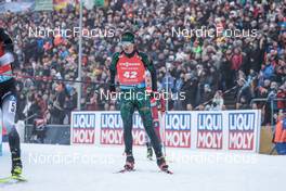 12.02.2023, Oberhof, Germany (GER): Vytautas Strolia (LTU) - IBU World Championships Biathlon, pursuit men, Oberhof (GER). www.nordicfocus.com. © Manzoni/NordicFocus. Every downloaded picture is fee-liable.