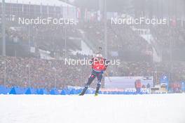 12.02.2023, Oberhof, Germany (GER): Johannes Dale (NOR) - IBU World Championships Biathlon, pursuit men, Oberhof (GER). www.nordicfocus.com. © Reichert/NordicFocus. Every downloaded picture is fee-liable.