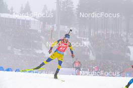 12.02.2023, Oberhof, Germany (GER): Peppe Femling (SWE) - IBU World Championships Biathlon, pursuit men, Oberhof (GER). www.nordicfocus.com. © Reichert/NordicFocus. Every downloaded picture is fee-liable.