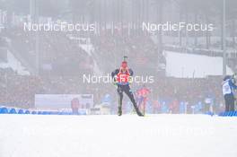 12.02.2023, Oberhof, Germany (GER): Johannes Kuehn (GER) - IBU World Championships Biathlon, pursuit men, Oberhof (GER). www.nordicfocus.com. © Reichert/NordicFocus. Every downloaded picture is fee-liable.