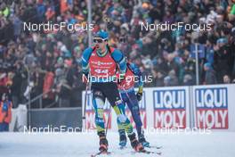 12.02.2023, Oberhof, Germany (GER): Artem Pryma (UKR) - IBU World Championships Biathlon, pursuit men, Oberhof (GER). www.nordicfocus.com. © Manzoni/NordicFocus. Every downloaded picture is fee-liable.