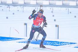 12.02.2023, Oberhof, Germany (GER): Sturla Holm Laegreid (NOR) - IBU World Championships Biathlon, pursuit men, Oberhof (GER). www.nordicfocus.com. © Reichert/NordicFocus. Every downloaded picture is fee-liable.