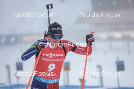 12.02.2023, Oberhof, Germany (GER): Quentin Fillon Maillet (FRA) - IBU World Championships Biathlon, pursuit men, Oberhof (GER). www.nordicfocus.com. © Manzoni/NordicFocus. Every downloaded picture is fee-liable.