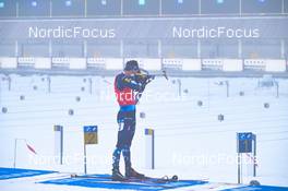 12.02.2023, Oberhof, Germany (GER): Sturla Holm Laegreid (NOR) - IBU World Championships Biathlon, pursuit men, Oberhof (GER). www.nordicfocus.com. © Reichert/NordicFocus. Every downloaded picture is fee-liable.