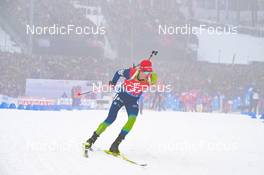 12.02.2023, Oberhof, Germany (GER): Lovro Planko (SLO) - IBU World Championships Biathlon, pursuit men, Oberhof (GER). www.nordicfocus.com. © Reichert/NordicFocus. Every downloaded picture is fee-liable.