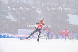 12.02.2023, Oberhof, Germany (GER): David Zobel (GER) - IBU World Championships Biathlon, pursuit men, Oberhof (GER). www.nordicfocus.com. © Reichert/NordicFocus. Every downloaded picture is fee-liable.