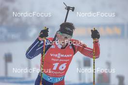 12.02.2023, Oberhof, Germany (GER): Fabien Claude (FRA) - IBU World Championships Biathlon, pursuit men, Oberhof (GER). www.nordicfocus.com. © Manzoni/NordicFocus. Every downloaded picture is fee-liable.