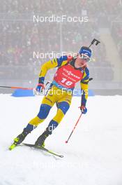 12.02.2023, Oberhof, Germany (GER): Martin Ponsiluoma (SWE) - IBU World Championships Biathlon, pursuit men, Oberhof (GER). www.nordicfocus.com. © Reichert/NordicFocus. Every downloaded picture is fee-liable.