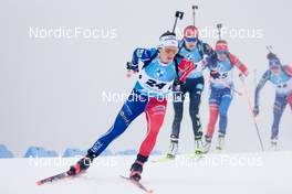12.02.2023, Oberhof, Germany (GER): Anais Chevalier-Bouchet (FRA) - IBU World Championships Biathlon, pursuit women, Oberhof (GER). www.nordicfocus.com. © Manzoni/NordicFocus. Every downloaded picture is fee-liable.
