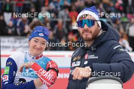 12.02.2023, Oberhof, Germany (GER): Lou Jeanmonnot (FRA) - IBU World Championships Biathlon, pursuit women, Oberhof (GER). www.nordicfocus.com. © Manzoni/NordicFocus. Every downloaded picture is fee-liable.