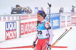 12.02.2023, Oberhof, Germany (GER): Aita Gasparin (SUI) - IBU World Championships Biathlon, pursuit women, Oberhof (GER). www.nordicfocus.com. © Reichert/NordicFocus. Every downloaded picture is fee-liable.