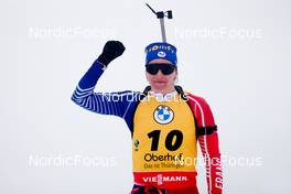 12.02.2023, Oberhof, Germany (GER): Julia Simon (FRA) - IBU World Championships Biathlon, pursuit women, Oberhof (GER). www.nordicfocus.com. © Manzoni/NordicFocus. Every downloaded picture is fee-liable.