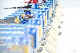12.02.2023, Oberhof, Germany (GER): Julia Simon (FRA) - IBU World Championships Biathlon, pursuit women, Oberhof (GER). www.nordicfocus.com. © Reichert/NordicFocus. Every downloaded picture is fee-liable.