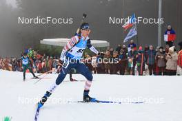 12.02.2023, Oberhof, Germany (GER): Deedra Irwin (USA) - IBU World Championships Biathlon, pursuit women, Oberhof (GER). www.nordicfocus.com. © Manzoni/NordicFocus. Every downloaded picture is fee-liable.