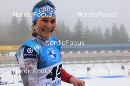 12.02.2023, Oberhof, Germany (GER): Dunja Zdouc (AUT) - IBU World Championships Biathlon, pursuit women, Oberhof (GER). www.nordicfocus.com. © Manzoni/NordicFocus. Every downloaded picture is fee-liable.