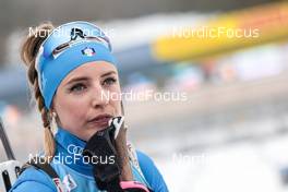 12.02.2023, Oberhof, Germany (GER): Samuela Comola (ITA) - IBU World Championships Biathlon, pursuit women, Oberhof (GER). www.nordicfocus.com. © Manzoni/NordicFocus. Every downloaded picture is fee-liable.