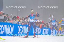 12.02.2023, Oberhof, Germany (GER): Ragnhild Femsteinevik (NOR), Karoline Offigstad Knotten (NOR), (l-r) - IBU World Championships Biathlon, pursuit women, Oberhof (GER). www.nordicfocus.com. © Reichert/NordicFocus. Every downloaded picture is fee-liable.