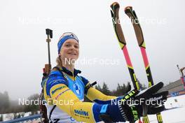 12.02.2023, Oberhof, Germany (GER): Mona Brorsson (SWE) - IBU World Championships Biathlon, pursuit women, Oberhof (GER). www.nordicfocus.com. © Manzoni/NordicFocus. Every downloaded picture is fee-liable.