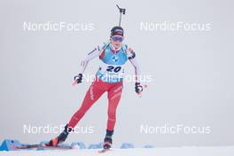 12.02.2023, Oberhof, Germany (GER): Aita Gasparin (SUI) - IBU World Championships Biathlon, pursuit women, Oberhof (GER). www.nordicfocus.com. © Manzoni/NordicFocus. Every downloaded picture is fee-liable.