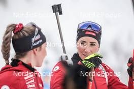 12.02.2023, Oberhof, Germany (GER): Aita Gasparin (SUI) - IBU World Championships Biathlon, pursuit women, Oberhof (GER). www.nordicfocus.com. © Manzoni/NordicFocus. Every downloaded picture is fee-liable.