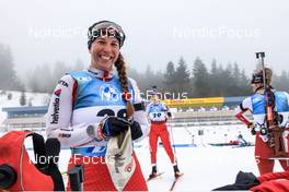 12.02.2023, Oberhof, Germany (GER): Lena Haecki Gross (SUI) - IBU World Championships Biathlon, pursuit women, Oberhof (GER). www.nordicfocus.com. © Manzoni/NordicFocus. Every downloaded picture is fee-liable.