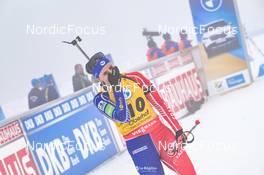 12.02.2023, Oberhof, Germany (GER): Julia Simon (FRA) - IBU World Championships Biathlon, pursuit women, Oberhof (GER). www.nordicfocus.com. © Reichert/NordicFocus. Every downloaded picture is fee-liable.