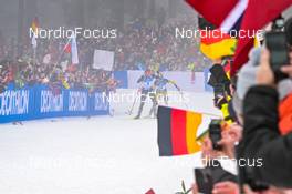 12.02.2023, Oberhof, Germany (GER): Hanna Oeberg (SWE), (l-r) - IBU World Championships Biathlon, pursuit women, Oberhof (GER). www.nordicfocus.com. © Reichert/NordicFocus. Every downloaded picture is fee-liable.