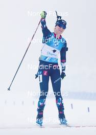 12.02.2023, Oberhof, Germany (GER): Marte Olsbu Roeiseland (NOR) - IBU World Championships Biathlon, pursuit women, Oberhof (GER). www.nordicfocus.com. © Manzoni/NordicFocus. Every downloaded picture is fee-liable.