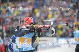 18.02.2023, Oberhof, Germany (GER): Roman Rees (GER) - IBU World Championships Biathlon, relay men, Oberhof (GER). www.nordicfocus.com. © Reichert/NordicFocus. Every downloaded picture is fee-liable.
