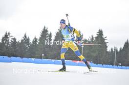 18.02.2023, Oberhof, Germany (GER): Martin Ponsiluoma (SWE) - IBU World Championships Biathlon, relay men, Oberhof (GER). www.nordicfocus.com. © Reichert/NordicFocus. Every downloaded picture is fee-liable.