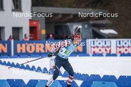 18.02.2023, Oberhof, Germany (GER): Paul Schommer (USA) - IBU World Championships Biathlon, relay men, Oberhof (GER). www.nordicfocus.com. © Manzoni/NordicFocus. Every downloaded picture is fee-liable.