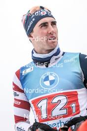 18.02.2023, Oberhof, Germany (GER): Sean Doherty (USA) - IBU World Championships Biathlon, relay men, Oberhof (GER). www.nordicfocus.com. © Manzoni/NordicFocus. Every downloaded picture is fee-liable.