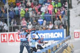 18.02.2023, Oberhof, Germany (GER): Sean Doherty (USA) - IBU World Championships Biathlon, relay men, Oberhof (GER). www.nordicfocus.com. © Reichert/NordicFocus. Every downloaded picture is fee-liable.