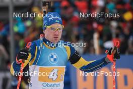18.02.2023, Oberhof, Germany (GER): Jesper Nelin (SWE) - IBU World Championships Biathlon, relay men, Oberhof (GER). www.nordicfocus.com. © Manzoni/NordicFocus. Every downloaded picture is fee-liable.