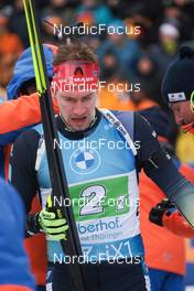 18.02.2023, Oberhof, Germany (GER): Johannes Kuehn (GER) - IBU World Championships Biathlon, relay men, Oberhof (GER). www.nordicfocus.com. © Manzoni/NordicFocus. Every downloaded picture is fee-liable.