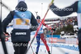 18.02.2023, Oberhof, Germany (GER): Quentin Fillon Maillet (FRA) - IBU World Championships Biathlon, relay men, Oberhof (GER). www.nordicfocus.com. © Manzoni/NordicFocus. Every downloaded picture is fee-liable.