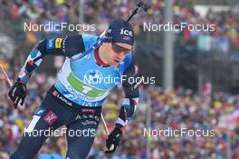18.02.2023, Oberhof, Germany (GER): Tarjei Boe (NOR) - IBU World Championships Biathlon, relay men, Oberhof (GER). www.nordicfocus.com. © Reichert/NordicFocus. Every downloaded picture is fee-liable.