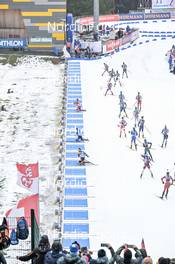 18.02.2023, Oberhof, Germany (GER): Thierry Langer (BEL) - IBU World Championships Biathlon, relay men, Oberhof (GER). www.nordicfocus.com. © Reichert/NordicFocus. Every downloaded picture is fee-liable.