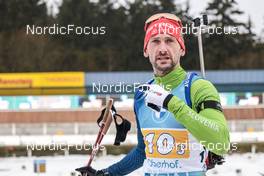 18.02.2023, Oberhof, Germany (GER): Jakov Fak (SLO) - IBU World Championships Biathlon, relay men, Oberhof (GER). www.nordicfocus.com. © Manzoni/NordicFocus. Every downloaded picture is fee-liable.
